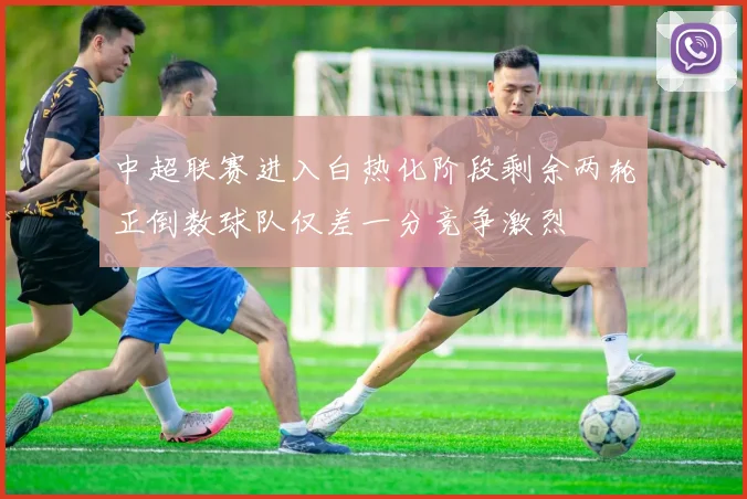 中超联赛进入白热化阶段剩余两轮正倒数球队仅差一分竞争激烈